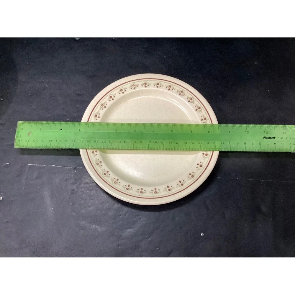 Anchor‎ Hocking Ironstone CHANTILLY Salad Plates USA 7.5